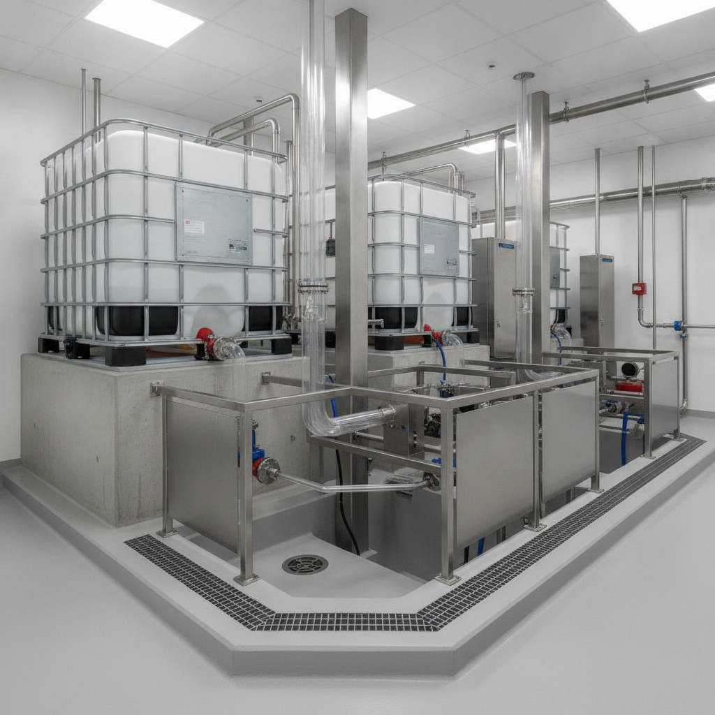 Non-industrial facility with containment systems in a clean environment.